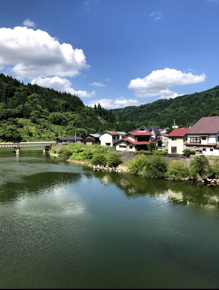 通学路の景色