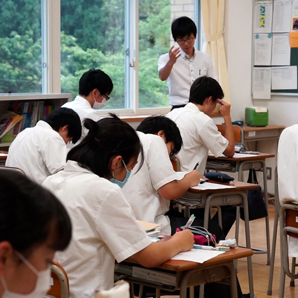 授業中のクラスの様子