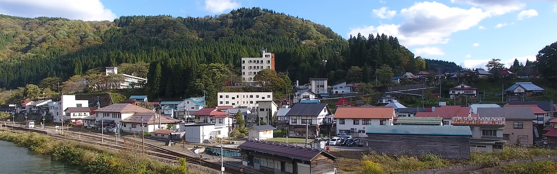 金山町景色